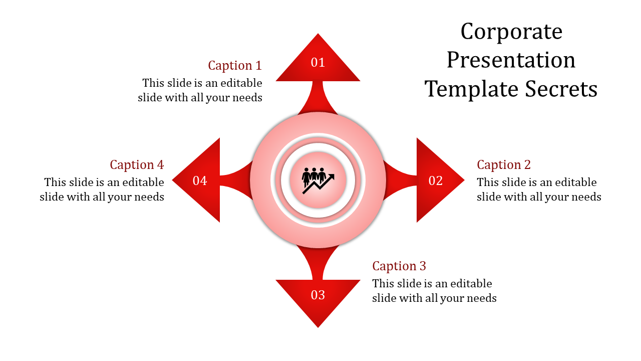 corporate presentation template-Corporate Presentation Template Secrets-red